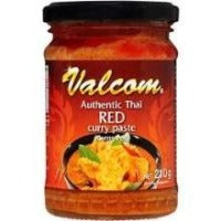 Valcom Curry Paste Thai Red 210g