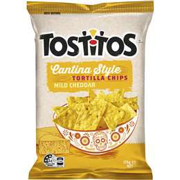 Tostitos Tortilla Chips Mild Cheddar 175g