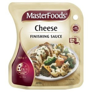 Masterfoods Finishing Sauce Cheese 160g