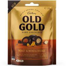 Cadbury Choc Bites Old Gold Almond & Orange 120g