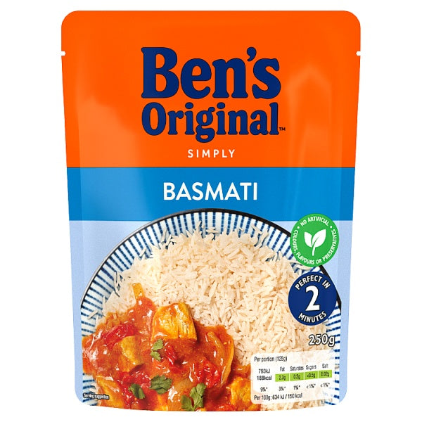Bens Original Rice Basmati 250g