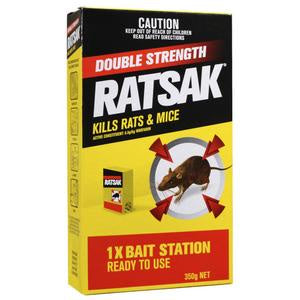 Ratsak Rat & Mice Bait Station 250g