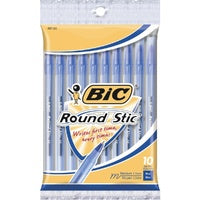Bic Round Stic Classic Blue 10pk