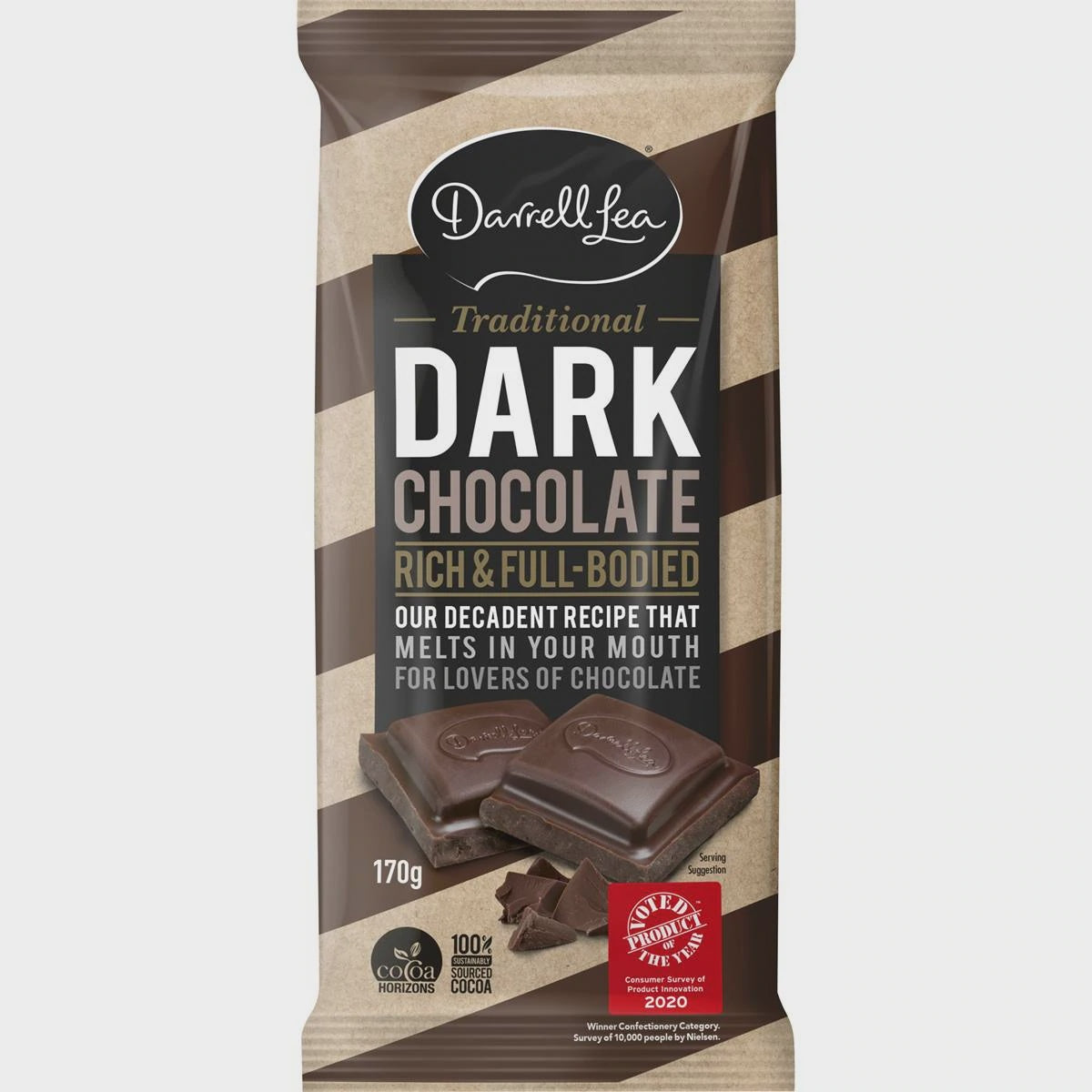 Darrell Lea Dark Chocolate Block 170g