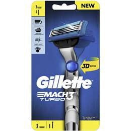 Gillette Mach3 Turbo 3D Razor & Blade