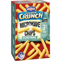 Birds Eye Microwave Chips Shoe String 140g