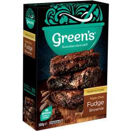 Greens Brownie Triple Chocolate 500g