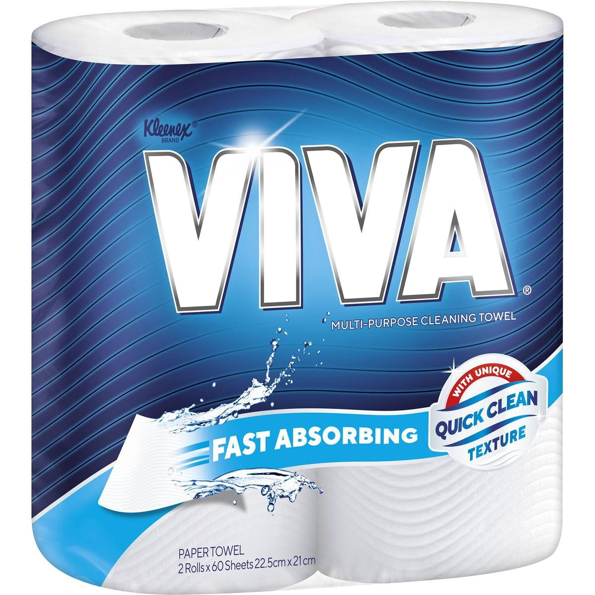 Viva Paper Towel 60 sheet 2pk