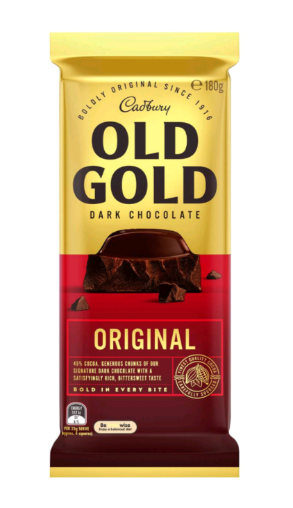 Cadbury Old Gold Original Dark Block 180g