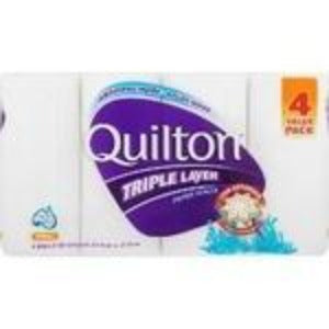 Quilton Triple Layer Paper Towel 4pk