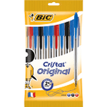 Bic Cristal Original Ballpoint Pen Assorted 10pk