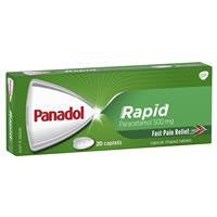 Panadol Rapid Caplets 20pk