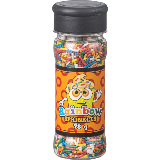 Cake Delights Rainbow Sprinkles Shaker 78g