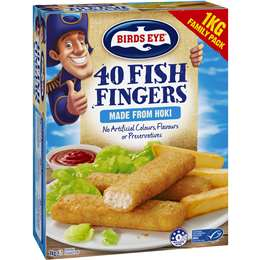 Birds Eye Fish Fingers 1kg 40pk