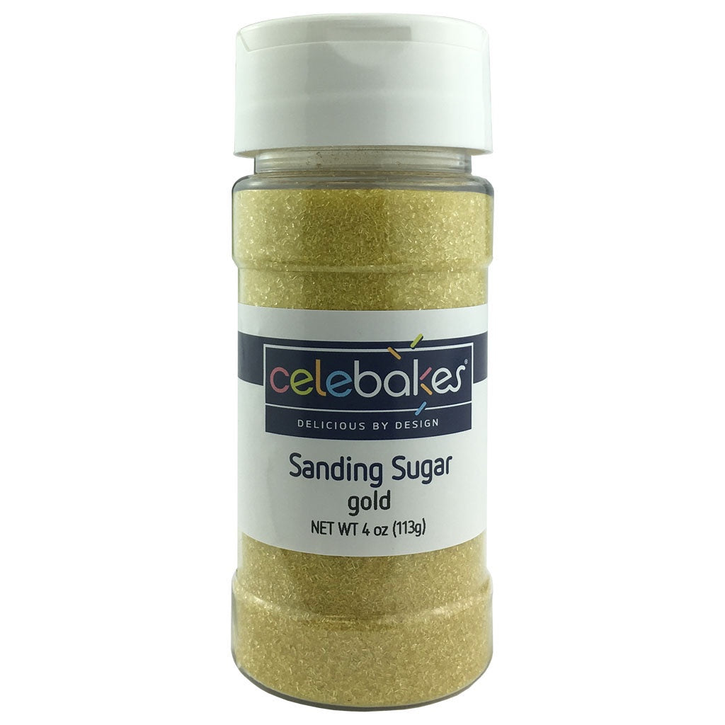 Celebakes Sanding Sugar Gold 113g