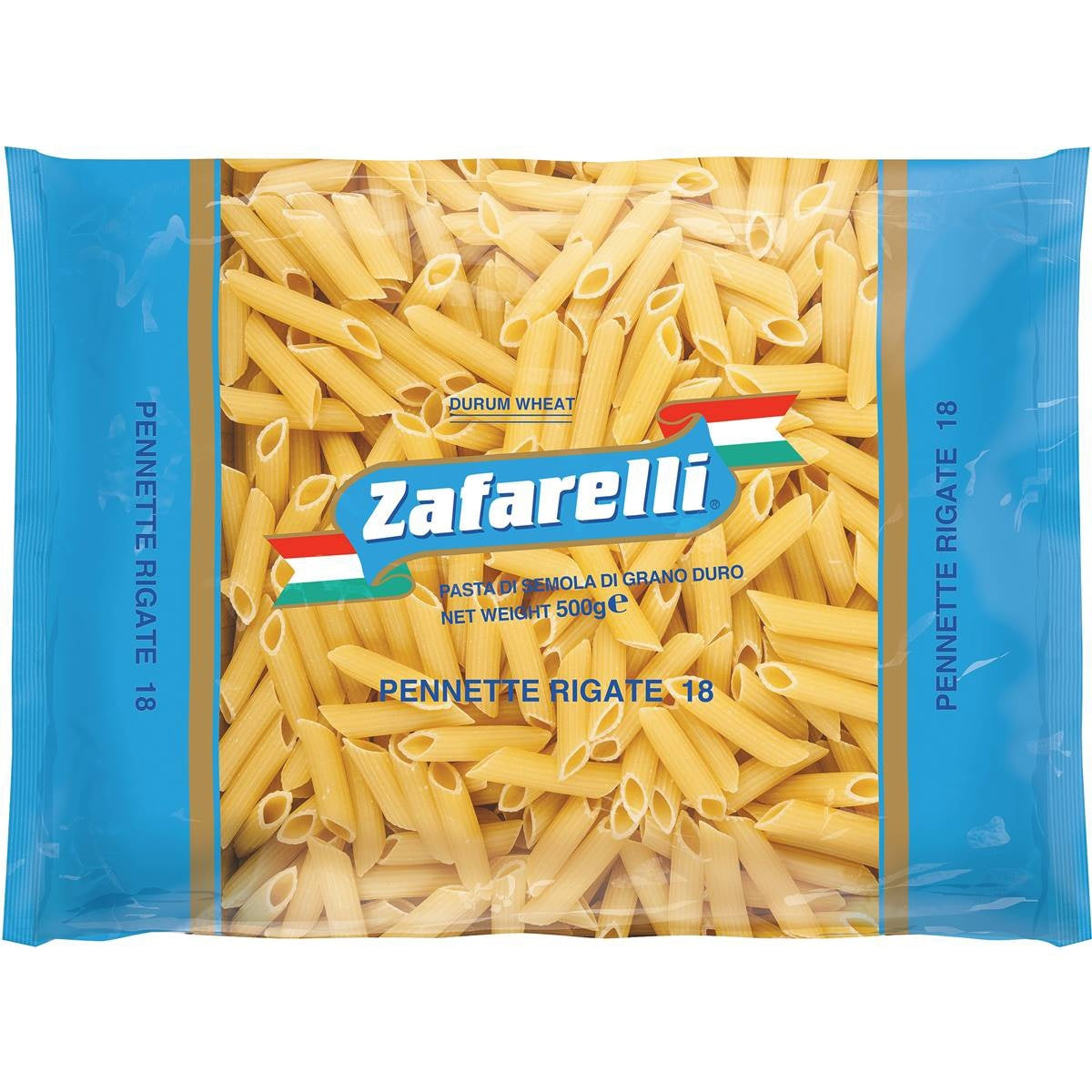 Zafarelli Penne Rigati Pasta No 18 500g