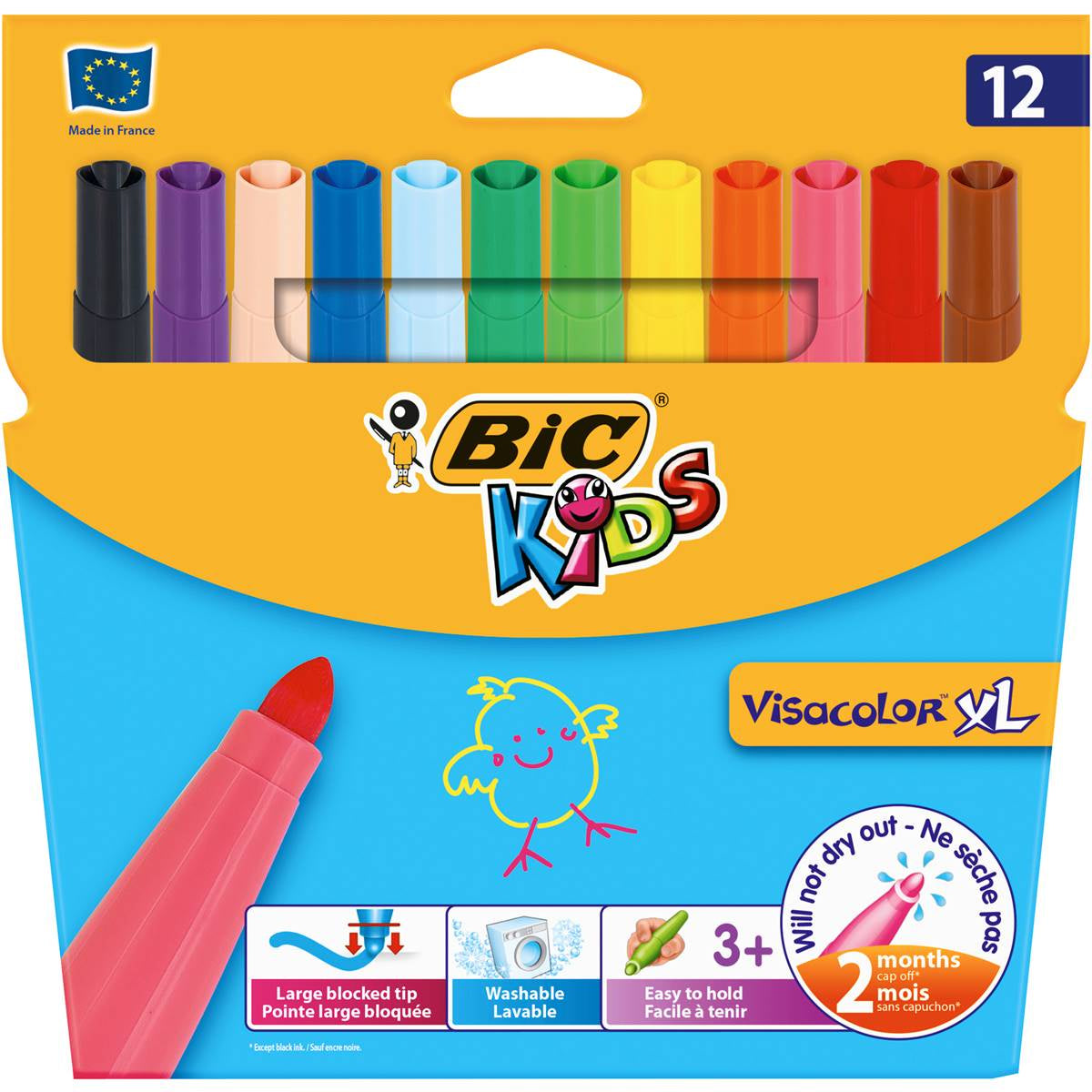 Bic Markers Kids 12pk