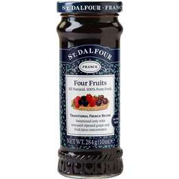 St Dalfour Four Fruits Jam 284g