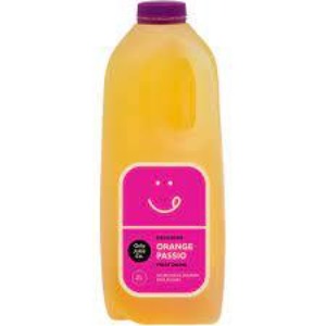 Only Juice Orange and Passionfruit 2L