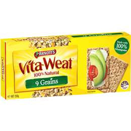 Arnotts Vita-Weat Cracker 9 Grain 250g