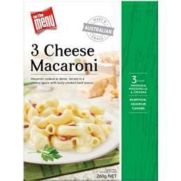 On The Menu 3 Cheese Macaroni 260g