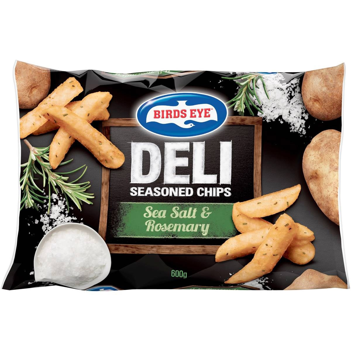 Birds Eye Deli Chips Sea Salt & Rosemary 600g