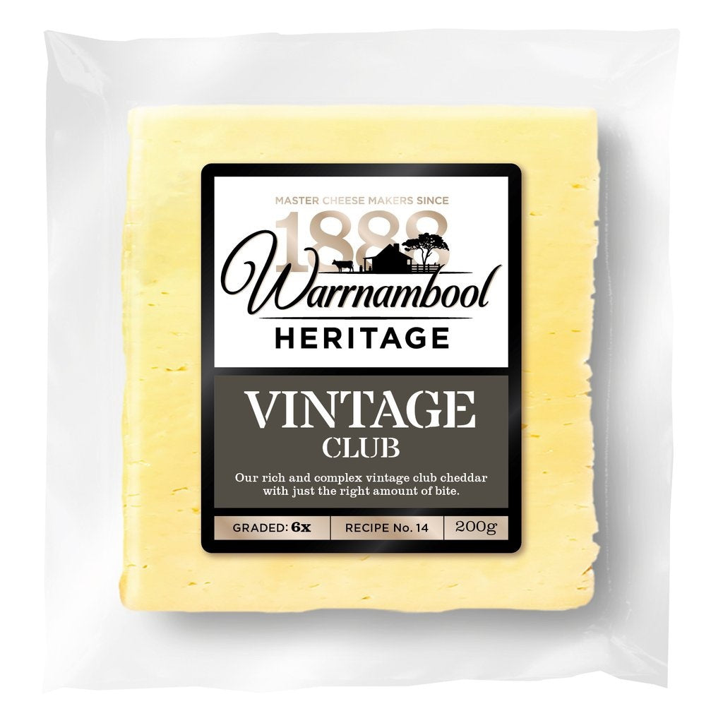 Warrnambool Cheese Vintage Club 200g