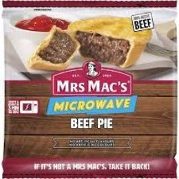 Mrs Macs Microwave Beef Pie 175g