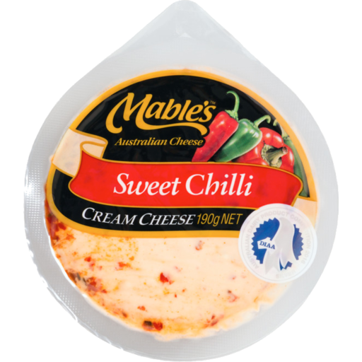Mables Cream Cheese Sweet Chilli 190g