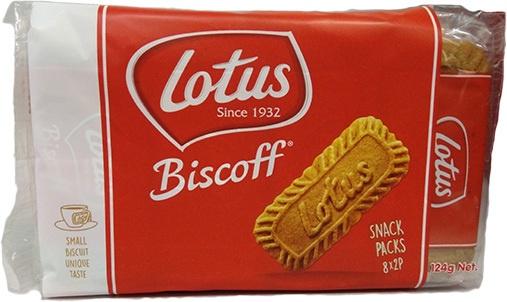 Lotus Biscoff Biscuit 8x2pk 124g