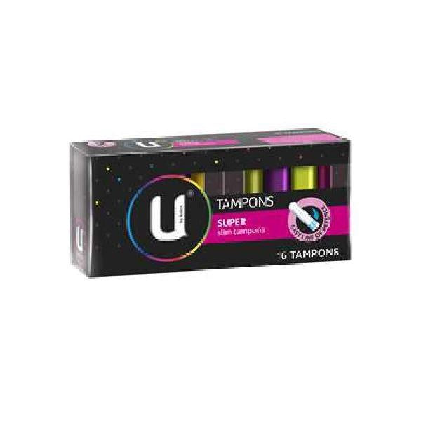 U By Kotex Tampon Super 16pk