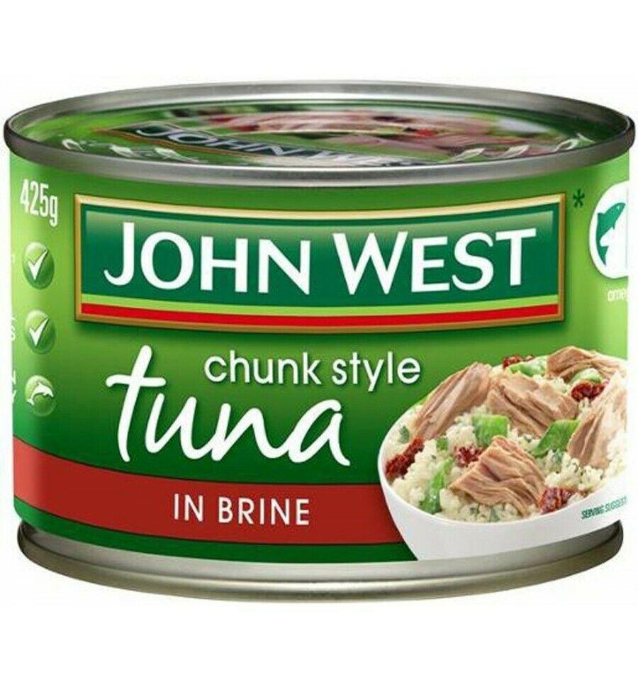 John West Tuna Chunk Style In Brine 425g