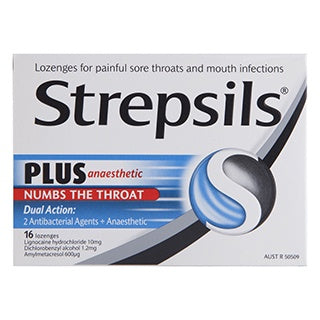 Strepsils Plus  Lozenges 16pk