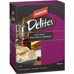 Fantastic Delites Sea Salt & Balsamic Vinegar 100g
