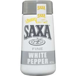 Saxa White Pepper Picnic Pack 50g
