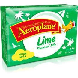 Aeroplane Jelly Crystals Lime 85g