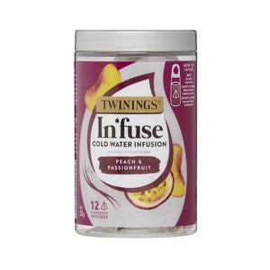 Twinings Cold Infuse Peach & Passionfruit 12pk
