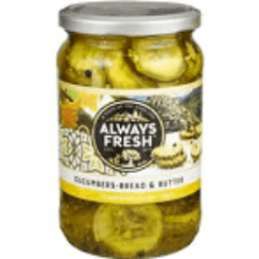 Always Fresh Bread & Butter Cucumbers 700g