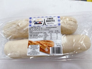 Menissez White Baguettes 300g 2pk