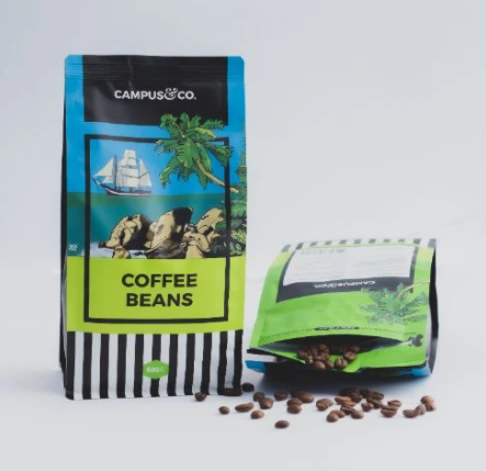 Campus & Co Premium Coffee Beans Medium Roast 500g