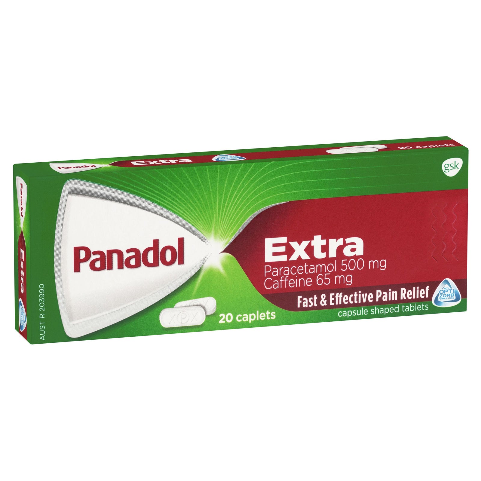 Panadol Extra Optizorb Caplets 20pk