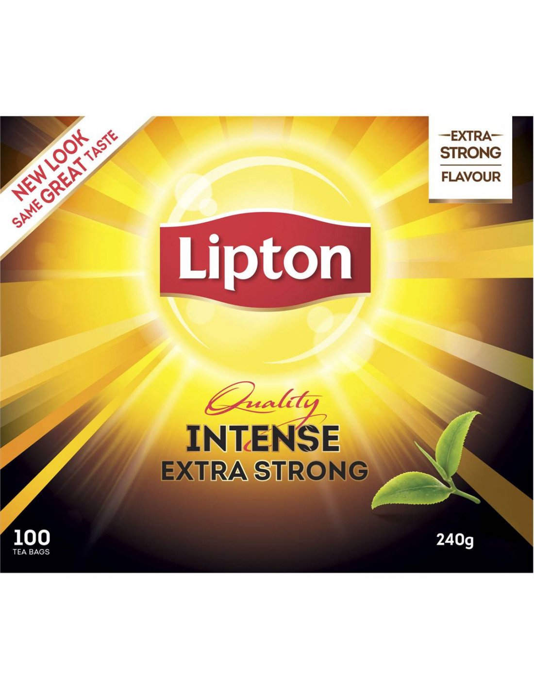 Lipton Quality Black Leaf Tea Intense 240g 100pk