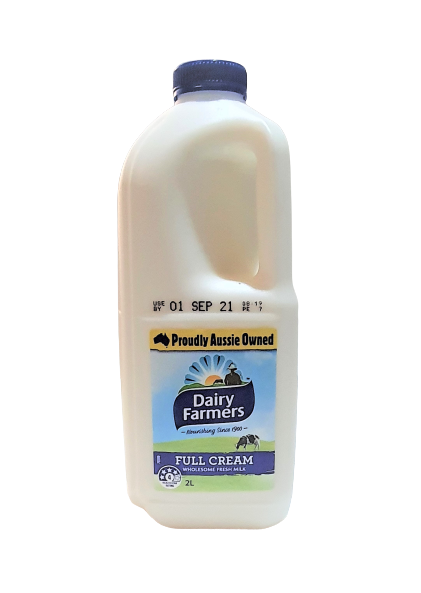 Dairy Farmers Full Cream Milk 2L