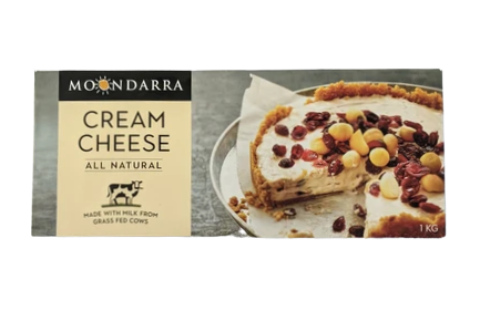 Moondarra Cream Cheese Block 1kg