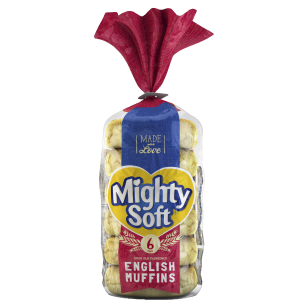 Mighty Soft English Muffin 6pk