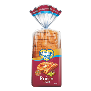 Mighty Soft Raisin Toast 600g