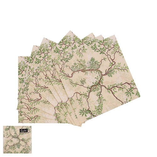 Oceana Wisteria Vine Napkin 2ply 20pk