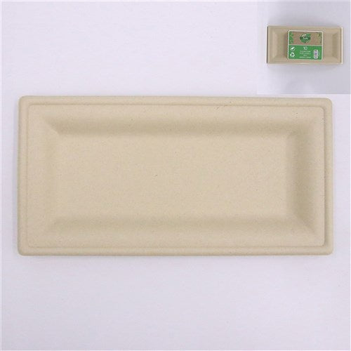 Oceana Sugar Cane Trays 26x13cm 10pk