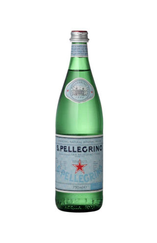 San Pellegrino Sparkling Mineral Water Glass 750ml