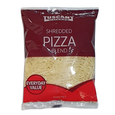 Tuscany Cheese Shredded Pizza Blend 500g